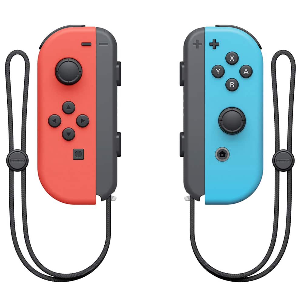 Joy-Con neonrød/neonblå