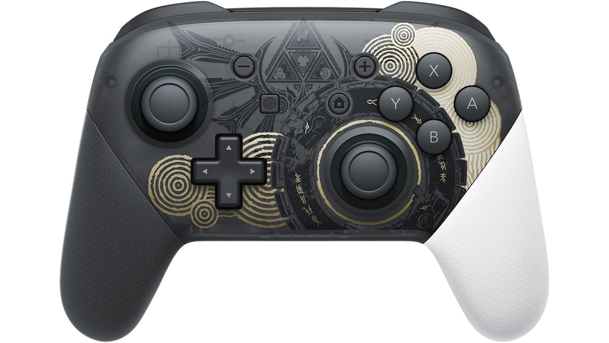 Pro Controller med Tears of the Kingdom-design