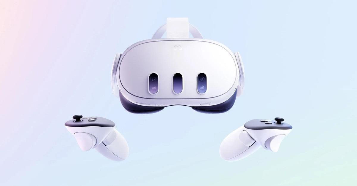 Meta Quest 3 VR-headset med controllere