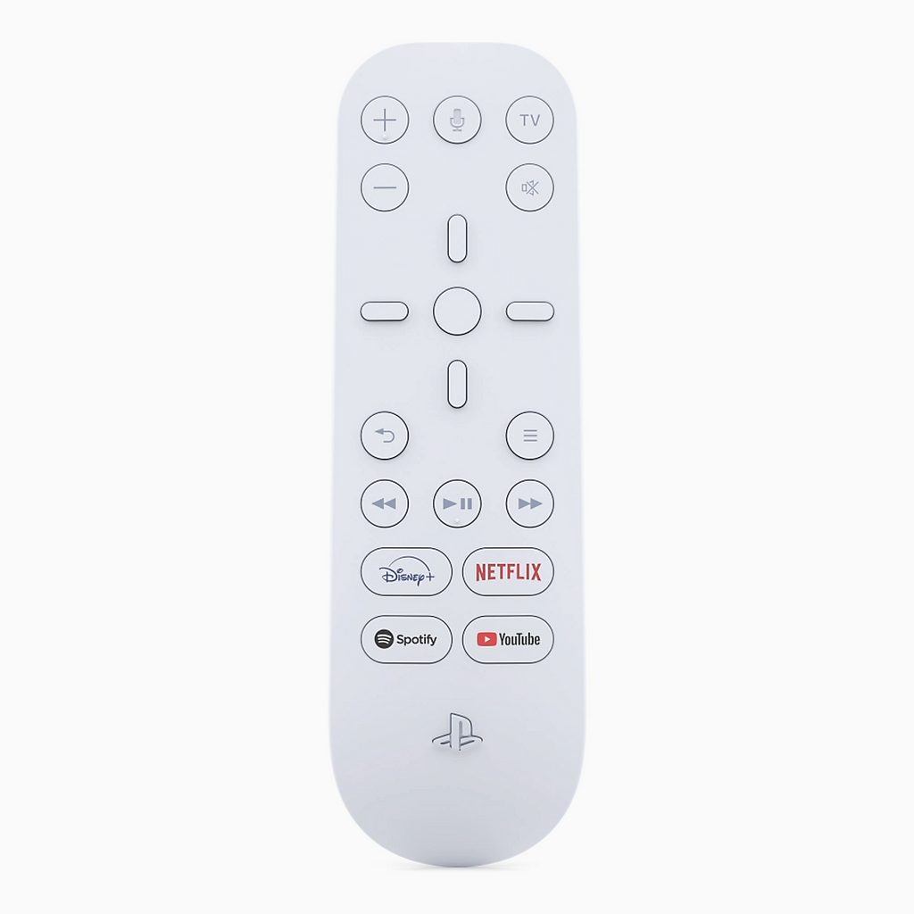 PS5 mediefjernbetjening