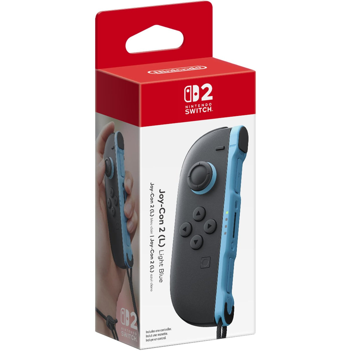 Joy-Con 2-controllere i lyseblå og lyserød